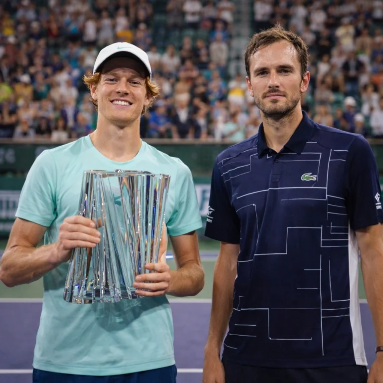 Jannik Sinner, Daniil Medvedev, Indian Wells 2026, Indian Wells Masters final, ATP Masters 1000, Jannik Sinner victory, Sinner vs Medvedev final, tennis news 2026, hard-court Masters titles, ATP tennis tournament, Jannik Sinner achievements, Daniil Medvedev performance, men’s tennis finals, tennis championship news, Novak Djokovic record, Roger Federer legacy, ATP Tour highlights, Indian Wells tennis tournament, professional tennis news, tennis history milestone.